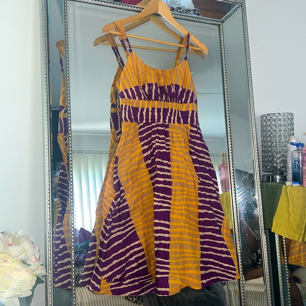 EUC Bold & Colorful Summer Dress